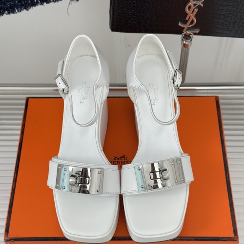 Replica Hermes Sandal For Women #1165222 $125.00 USD for Wholesale