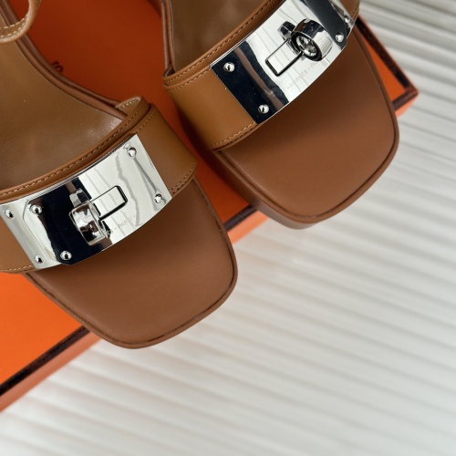 Replica Hermes Sandal For Women #1165228 $125.00 USD for Wholesale