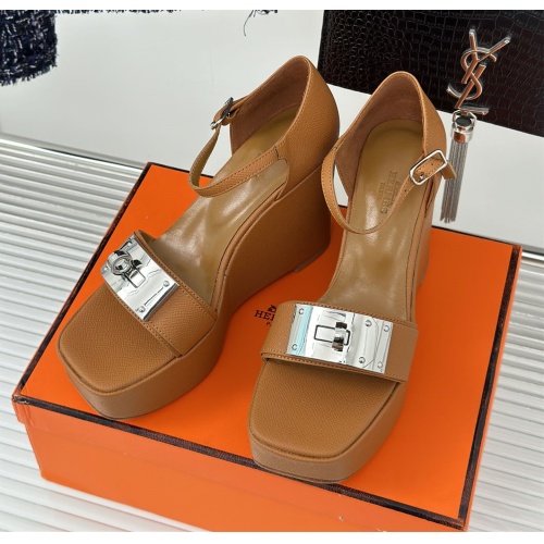 Replica Hermes Sandal For Women #1165231 $125.00 USD for Wholesale