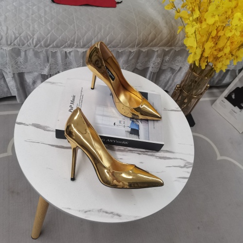 Replica Dolce & Gabbana D&G High-Heeled Shoes For Women #1165280 $130.00 USD for Wholesale