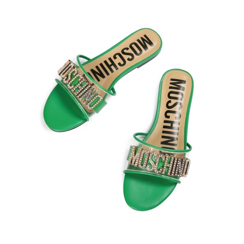 Replica Moschino Slippers For Women #1165292 $92.00 USD for Wholesale