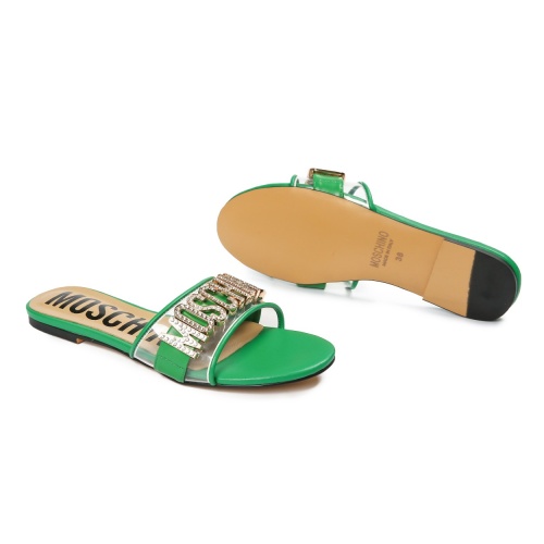 Replica Moschino Slippers For Women #1165292 $92.00 USD for Wholesale