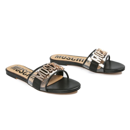 Replica Moschino Slippers For Women #1165293 $92.00 USD for Wholesale
