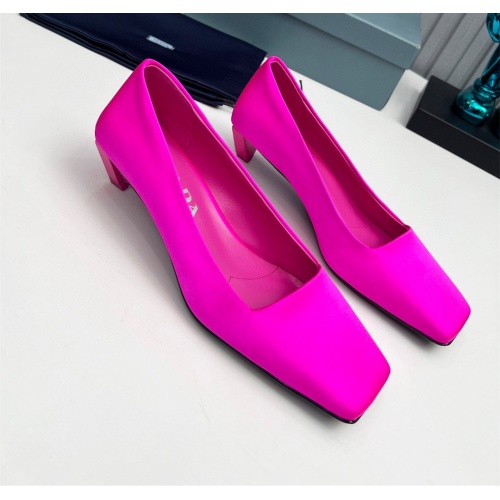 Prada High-heeled Shoes For Women #1165348 $105.00 USD, Wholesale Replica Prada High-heeled Shoes