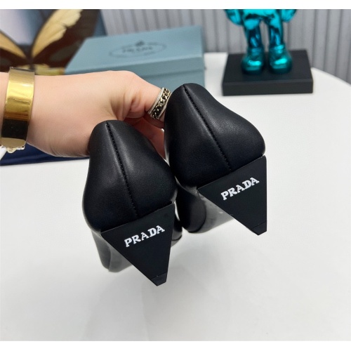 Replica Prada High-heeled Shoes For Women #1165353 $105.00 USD for Wholesale