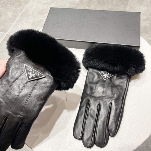 Replica Prada Gloves For Women #1165500 $52.00 USD for Wholesale