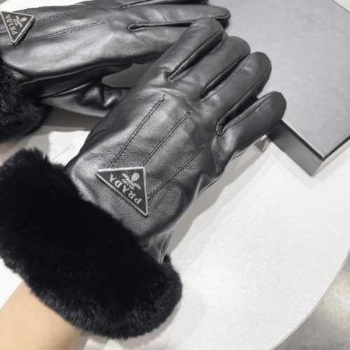 Replica Prada Gloves For Women #1165500 $52.00 USD for Wholesale