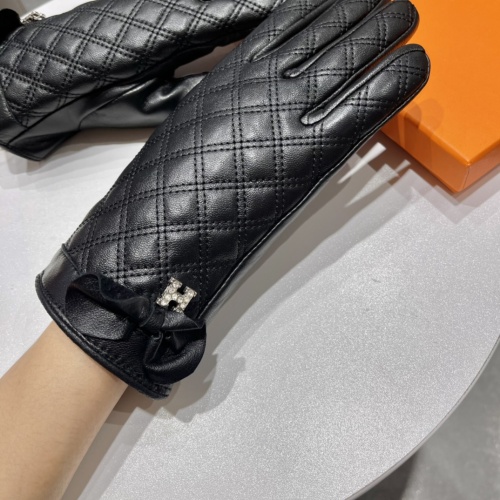 Replica Hermes Gloves For Women #1165501 $48.00 USD for Wholesale