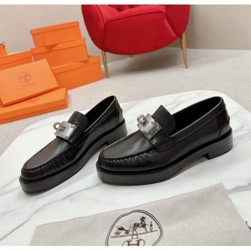 Hermes Leather Shoes For Women #1165616 $135.00 USD, Wholesale Replica Hermes Leather Shoes