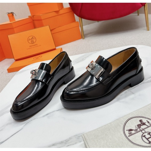 Hermes Leather Shoes For Women #1165617 $135.00 USD, Wholesale Replica Hermes Leather Shoes