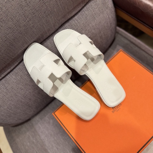 Replica Hermes Slippers For Women #1165624 $68.00 USD for Wholesale