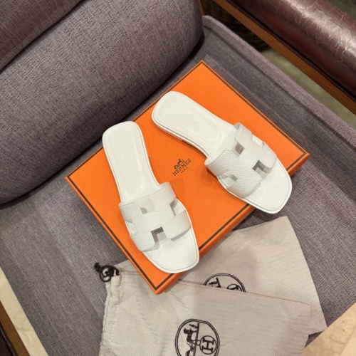 Replica Hermes Slippers For Women #1165624 $68.00 USD for Wholesale