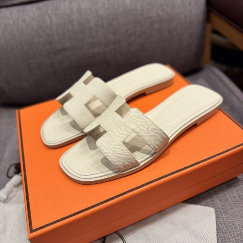 Replica Hermes Slippers For Women #1165625 $68.00 USD for Wholesale