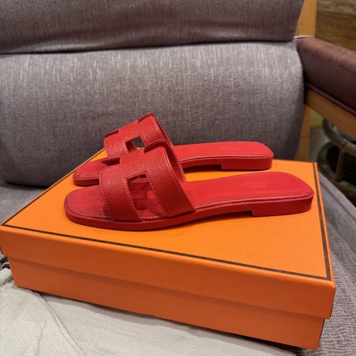 Replica Hermes Slippers For Women #1165630 $68.00 USD for Wholesale