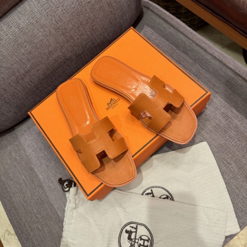 Replica Hermes Slippers For Women #1165634 $68.00 USD for Wholesale