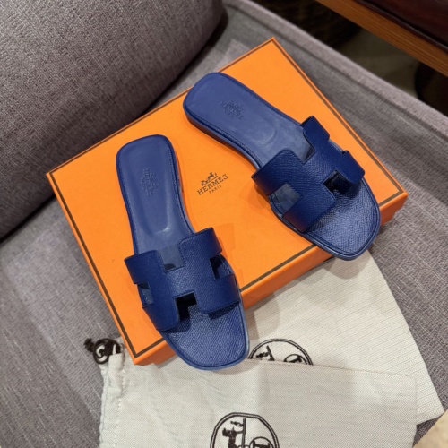 Replica Hermes Slippers For Women #1165645 $68.00 USD for Wholesale