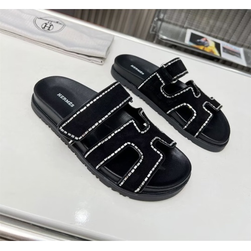 Replica Hermes Slippers For Women #1165648 $82.00 USD for Wholesale