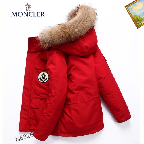 Moncler Down Feather Coat Long Sleeved For Men #1165695 $82.00 USD, Wholesale Replica Moncler Down Feather Coat