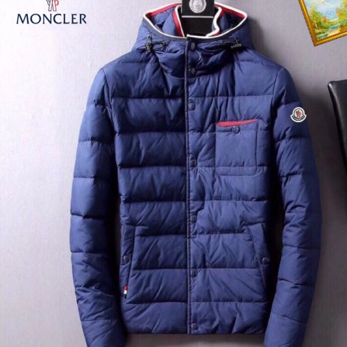 Moncler Down Feather Coat Long Sleeved For Men #1165778 $82.00 USD, Wholesale Replica Moncler Down Feather Coat