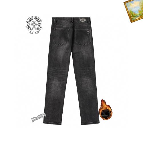 Replica Chrome Hearts Jeans For Men #1165830 $48.00 USD for Wholesale