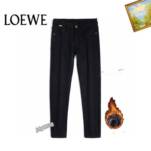 Replica LOEWE Jeans For Men #1165848 $48.00 USD for Wholesale