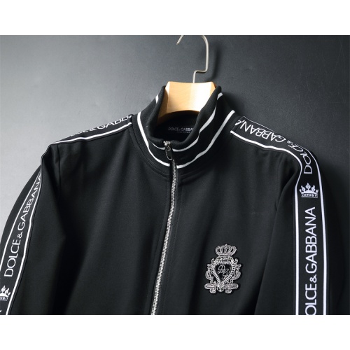 Replica Dolce & Gabbana D&G Tracksuits Long Sleeved For Men #1166470 $85.00 USD for Wholesale