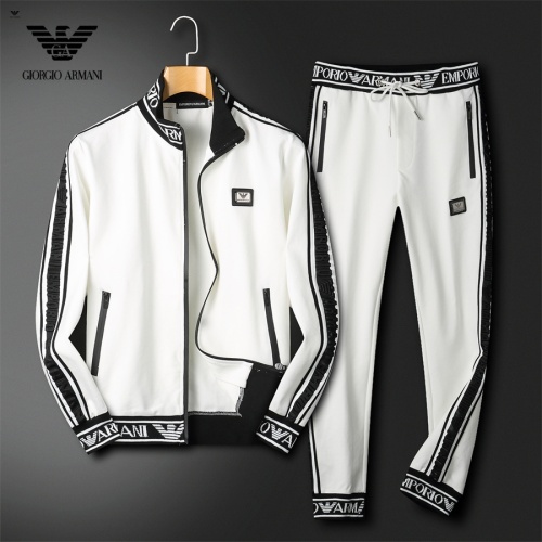 Armani Tracksuits Long Sleeved For Men #1166471 $85.00 USD, Wholesale Replica Armani Tracksuits