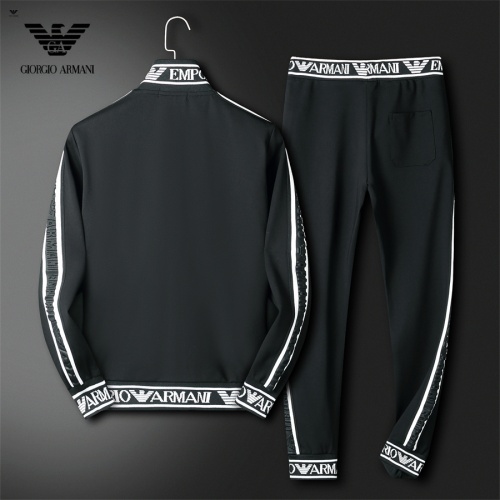 Replica Armani Tracksuits Long Sleeved For Men #1166472 $85.00 USD for Wholesale
