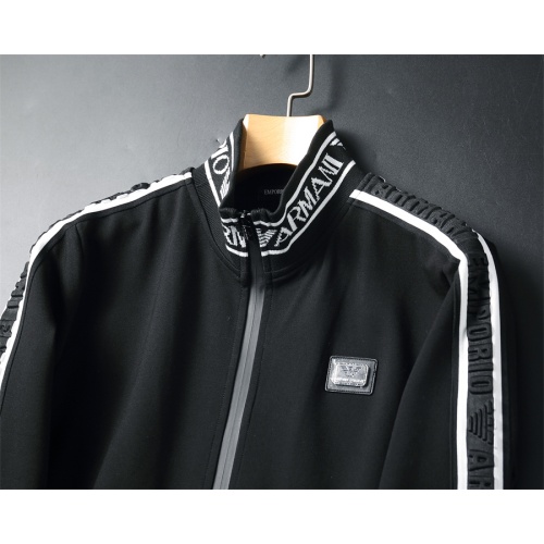 Replica Armani Tracksuits Long Sleeved For Men #1166472 $85.00 USD for Wholesale