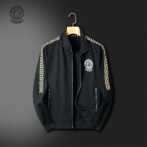 Replica Versace Tracksuits Long Sleeved For Men #1166473 $85.00 USD for Wholesale