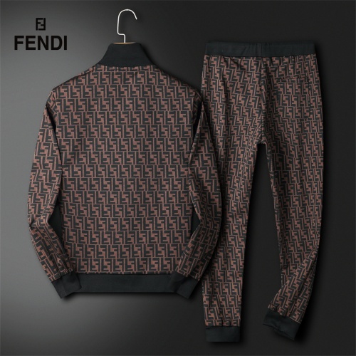 Replica Fendi Tracksuits Long Sleeved For Men #1166572 $85.00 USD for Wholesale