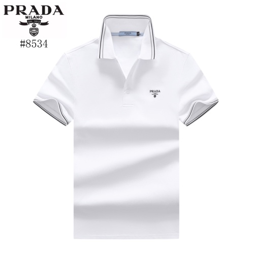 Prada T-Shirts Short Sleeved For Men #1166579