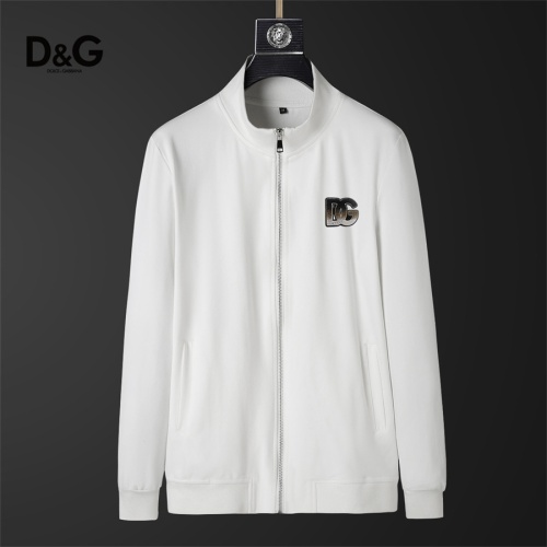 Replica Dolce & Gabbana D&G Tracksuits Long Sleeved For Men #1166634 $80.00 USD for Wholesale