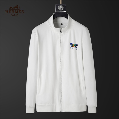 Replica Hermes Tracksuits Long Sleeved For Men #1166668 $80.00 USD for Wholesale