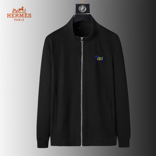 Replica Hermes Tracksuits Long Sleeved For Men #1166669 $80.00 USD for Wholesale