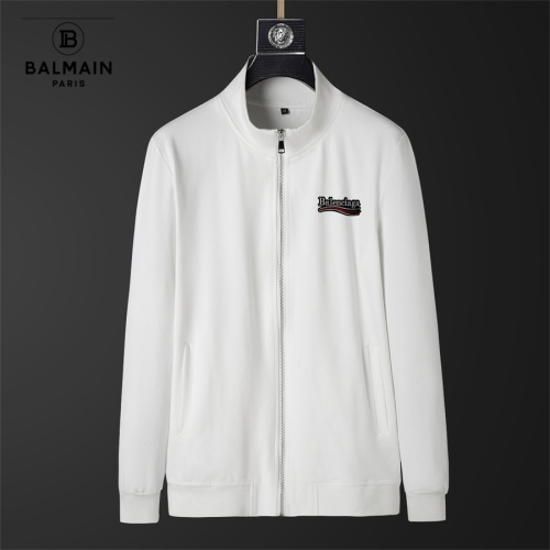 Replica Balenciaga Fashion Tracksuits Long Sleeved For Men #1166687 $80.00 USD for Wholesale