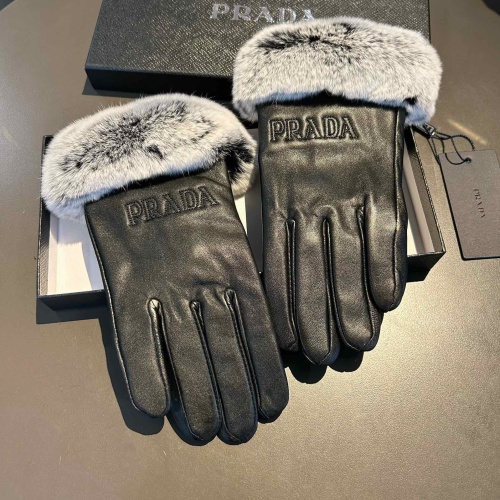Prada Gloves For Women #1166691 $48.00 USD, Wholesale Replica Prada Gloves