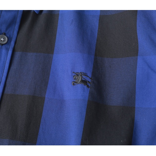 Replica Burberry Shirts Long Sleeved For Men #1166696 $40.00 USD for Wholesale