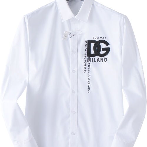 Dolce & Gabbana D&G Shirts Long Sleeved For Men #1166706