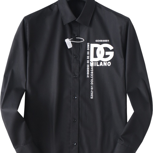 Dolce &amp; Gabbana D&amp;G Shirts Long Sleeved For Men #1166707 $48.00 USD, Wholesale Replica Dolce &amp; Gabbana D&amp;G Shirts