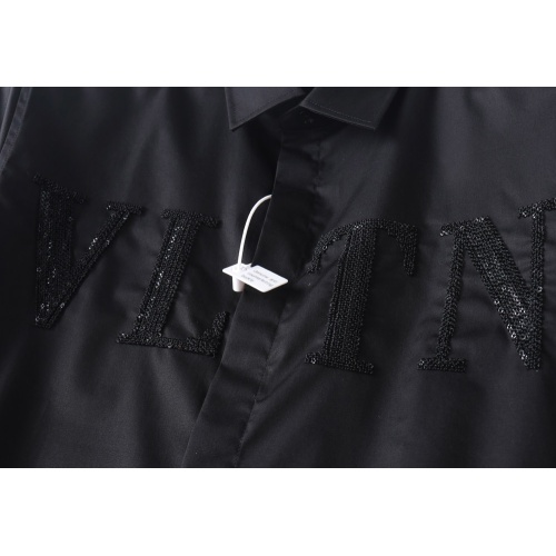 Replica Valentino Shirts Long Sleeved For Men #1166709 $48.00 USD for Wholesale