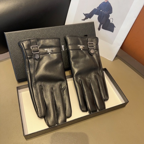 Replica Prada Gloves For Men #1166717 $52.00 USD for Wholesale