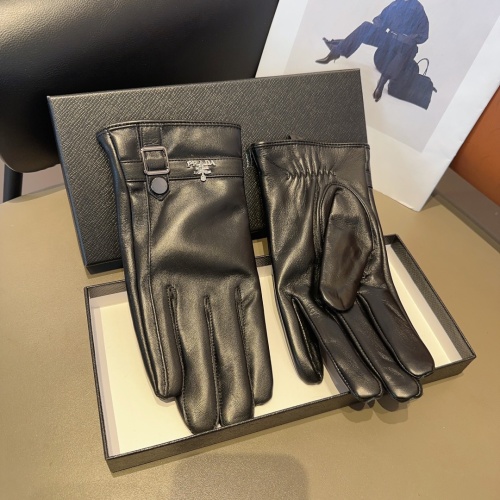 Replica Prada Gloves For Men #1166717 $52.00 USD for Wholesale