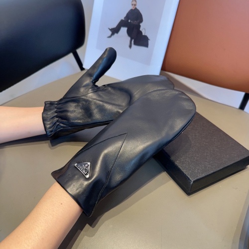 Replica Prada Gloves #1166737 $60.00 USD for Wholesale