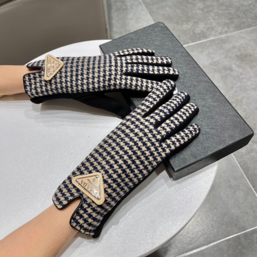 Replica Prada Gloves For Women #1166742 $38.00 USD for Wholesale