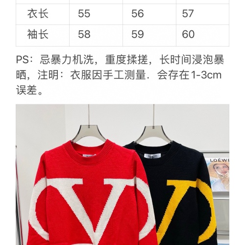 Replica Valentino Sweaters Long Sleeved For Women #1166827 $85.00 USD for Wholesale