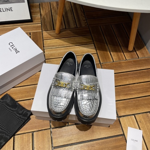 Replica Celine Leather Shoes For Women #1166920 $108.00 USD for Wholesale