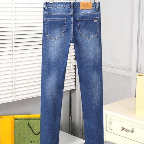Replica Hermes Jeans For Men #1167209 $48.00 USD for Wholesale