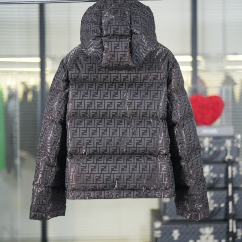 Replica Fendi Down Feather Coat Long Sleeved For Unisex #1167218 $160.00 USD for Wholesale