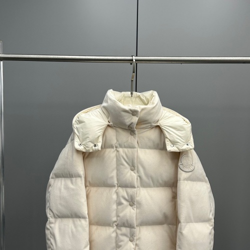 Replica Moncler Down Feather Coat Long Sleeved For Women #1167221 $170.00 USD for Wholesale